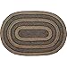 VHC Brands Classic Country Primitive Flooring-Farmhouse Jute Black Rug, 36 x 60, Non-Stenciled