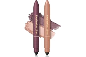 JITUIHOM Shadow Liner 2-In-1 Eyeliner & Eyeshadow Stick Duo Plum