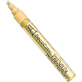 DecoColor Premium Chisel Paint Marker, Gold