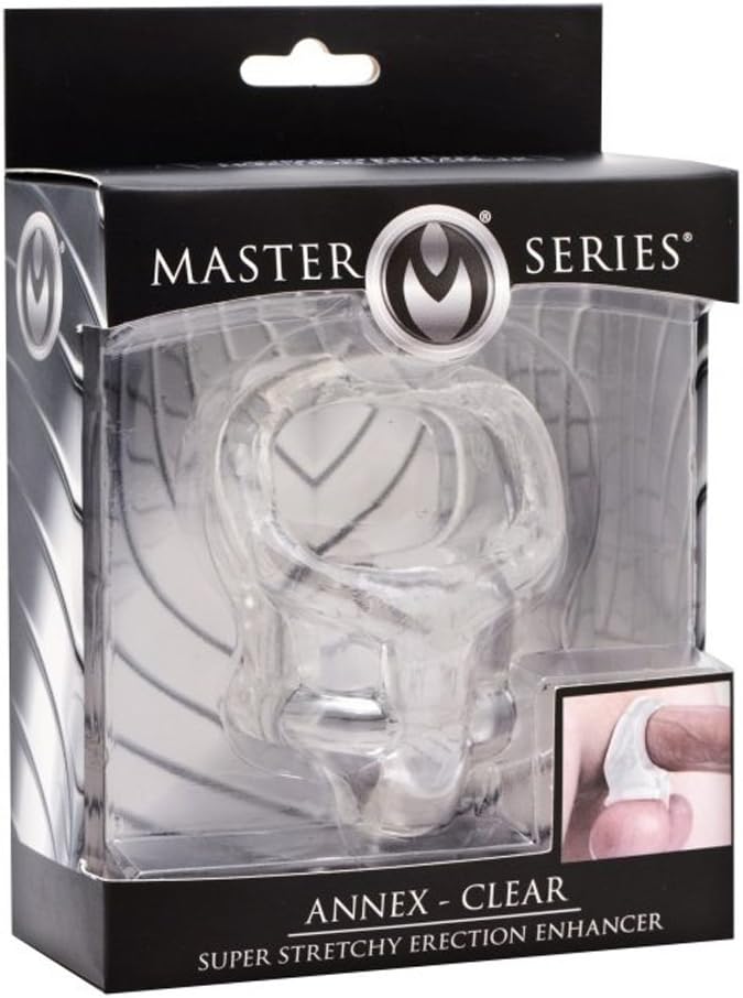 Master Series Annex Clear Super Stretchy Erection Enhancer, 1 count - Image 3