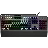 Lenovo GY40T26478 Legion K500 RGB Mechanical Gaming Keyboard, 3 ZONE Full-size Keyboard, 7 user Programmable Hot Keys; 16.8 M