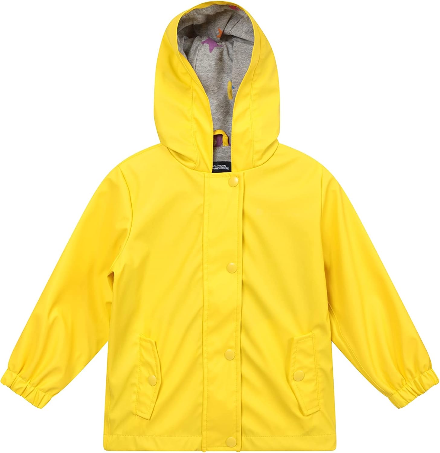 Mountain Warehouse Baby Waterproof Fisherman Jacket 1500mm Girls & Boys Rain Coat, Lightweight