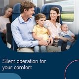 Omron MicroAir U100 Portable Nebuliser Silent Battery Nebuliser for Adults view 5