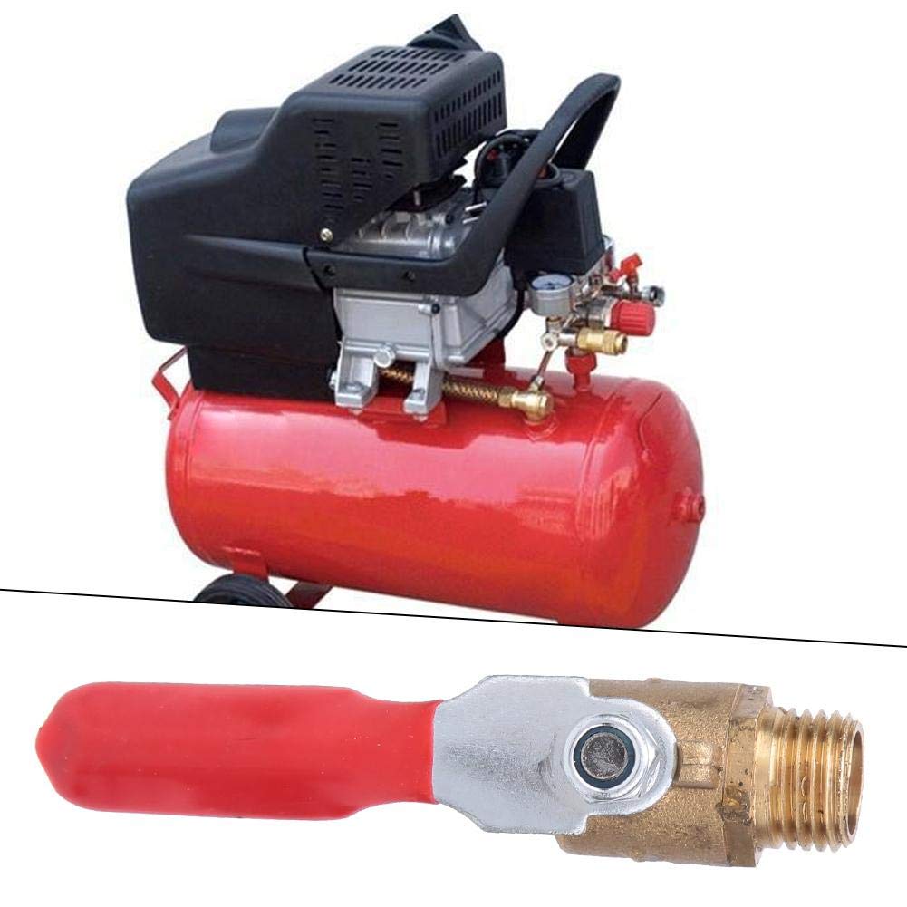 5 Pcs Heavy Duty Brass Mini Ball Valve Shut Off Switch G1/4 Double Male Thread - Image 5
