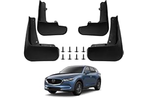 Norand Mud Flaps for Mazda CX-5 CX5 2017-2021 Mud Guards Splash Guards Tire Protector Mudguard Accessories Front & Rear 4pcs Set 2018 2019 2020