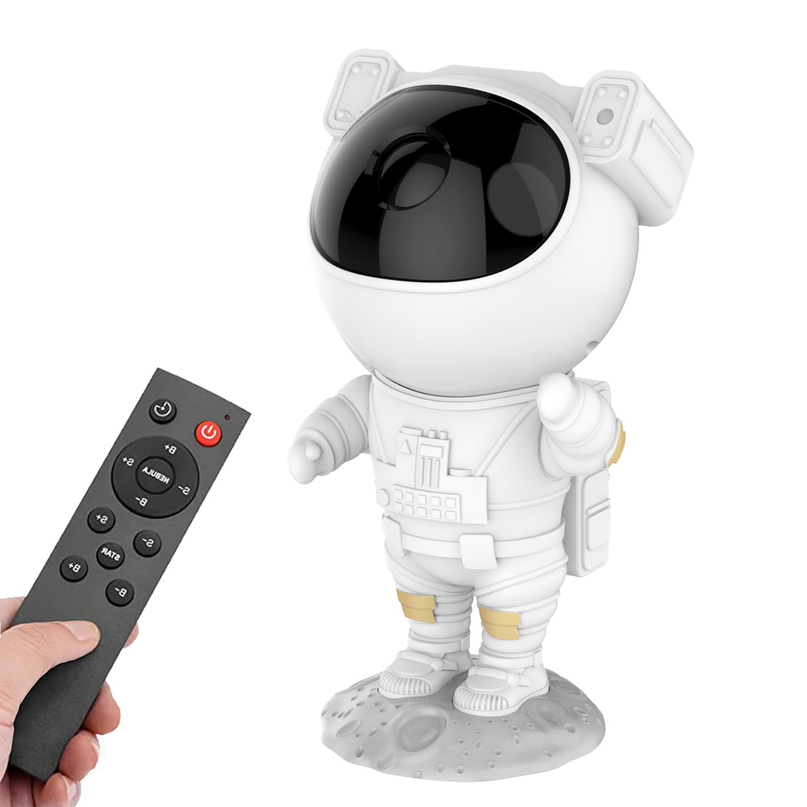 Photo 1 of Kids Astronaut Star Projector Galaxy Light with Timer and Infrared Remote Control, 360° Adjustable Starry Night Light Projector for Baby/Adults/Bedroom/Party/Home Decor/Game Room Decor