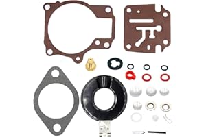 YOUSEMOT 1Pack Carburetor Carb Rebuild Repair Kits for Johnson Evinrude 396701 18 20 25 28 30 35 40 45 48 50 55 60 65 70 75 HP
