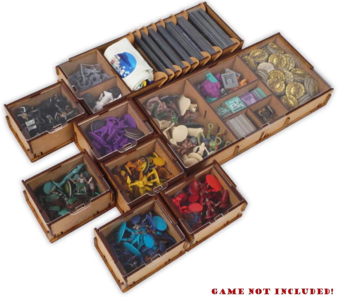 docsmagic.de Organizer Insert for Cyclades Box, Brown - Image 5