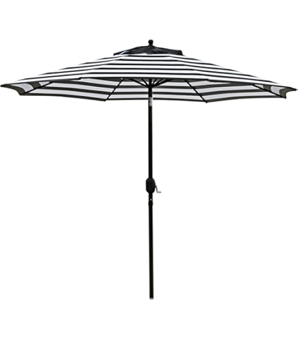 6 ft crank patio umbrella Amazon.com : Punchau 6 Ft Outdoor Patio Umbrella, Easy Open/Close Crank and  Push Button Tilt Adjustment