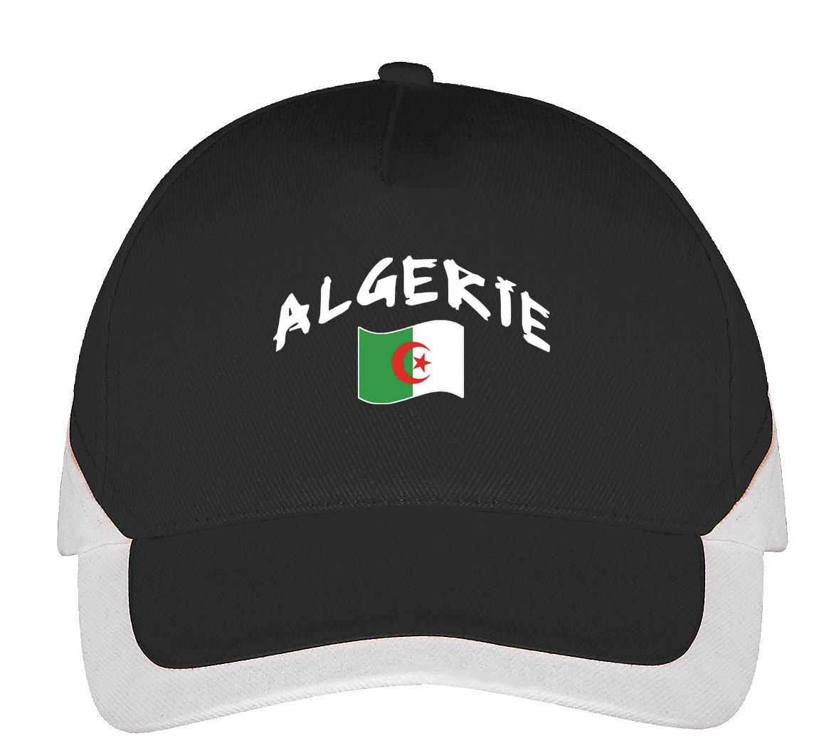 Supportershop Agérie Unisex Adult Cap, Black, Manufacturer: One Size