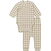 Konny Baby Bodysuit & Pants Set Newborn Ultra-soft Baby Girls Boys Long Sleeve Leggings Clothes