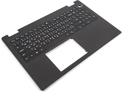 Dell Latitude 3520 Palmrest Arabic Backlit Keyboard 0DJP76 0500R3 Renewed