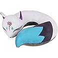 y Cat Plush U-Shape Neck Pillow Fox Plush Travel Pillow, Neck Support Pillow
