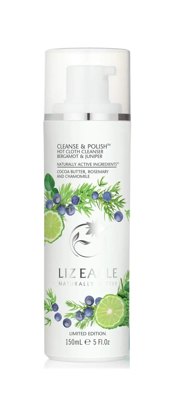 Liz Earle Cleanse and Polish 150ml Pump - Juniper and Bergamot