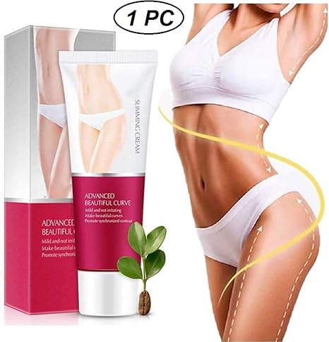 Amazon Co Jp 体脂肪燃焼マッサージデバイス アンチセルライトクリーム お肌を引き締め ウエスト 腹部 臀部を完璧にシェイプアップするボディスリミングジェル 1pc ホーム キッチン