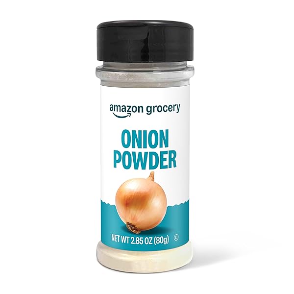 AMAZON GROCERY, ONION POWDER, 2.85 OZ (PREVIOUSLY HAPPY BELLY, PACKAGING MAY VARY)
