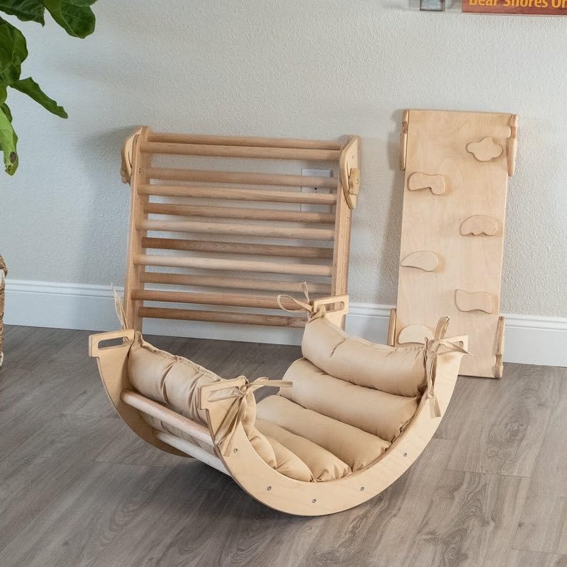 Climbing Arch, Montessori Arch, Pikler Arch Cushion/Pillow, Rock