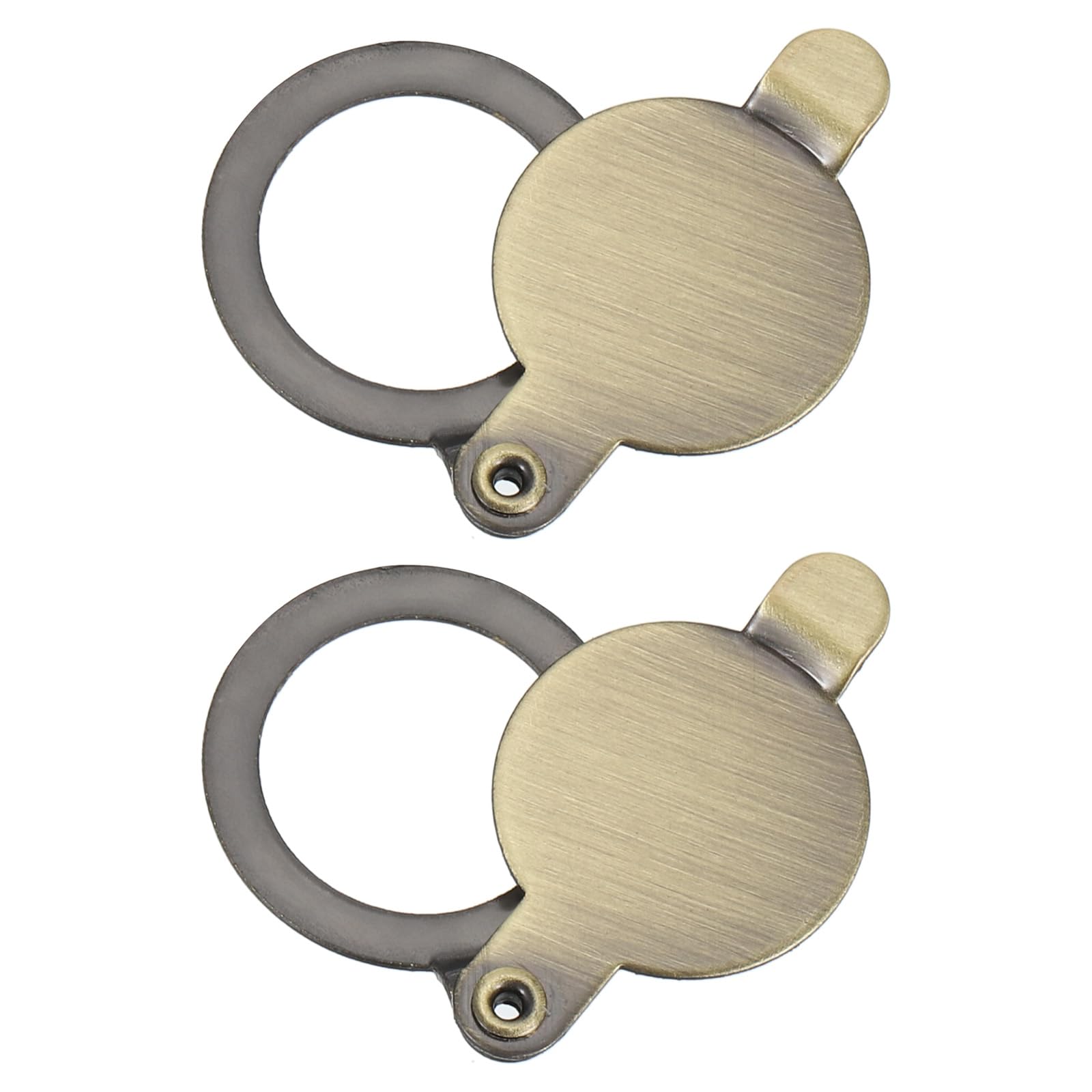 PATIKIL 5/8" Peephole Cover,Door Peephole Protector Privacy Door Viewer Cover for Home Security Apartment Hotel,Bronze 2pcs