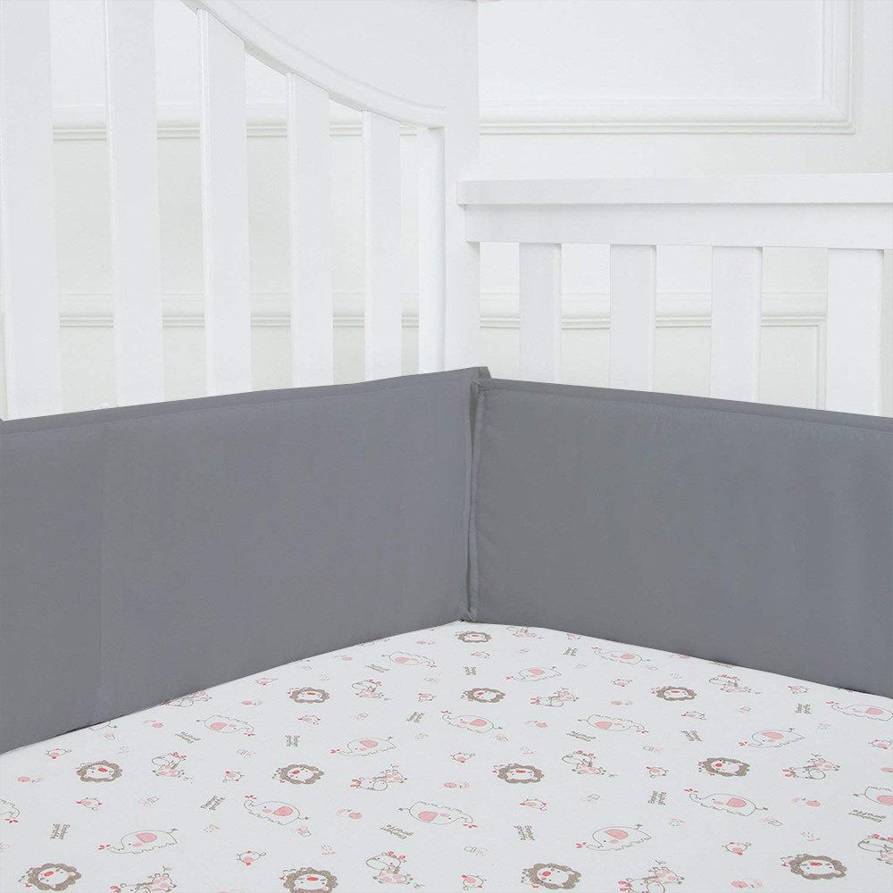 standard crib bumper size