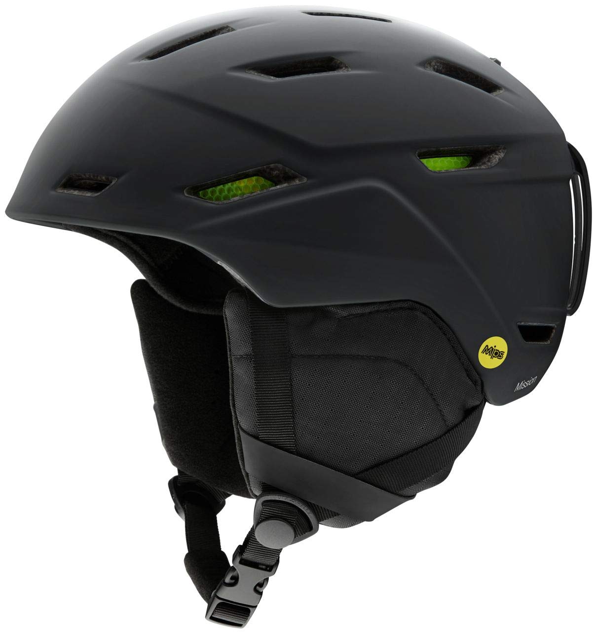 Smith Optics Mission-Mips Adult Ski Snowmobile Helmet