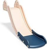 HoldOneLight Kids Sofa Slide Climbing Playset Pink Blue HDPE Indoor Toy view 6