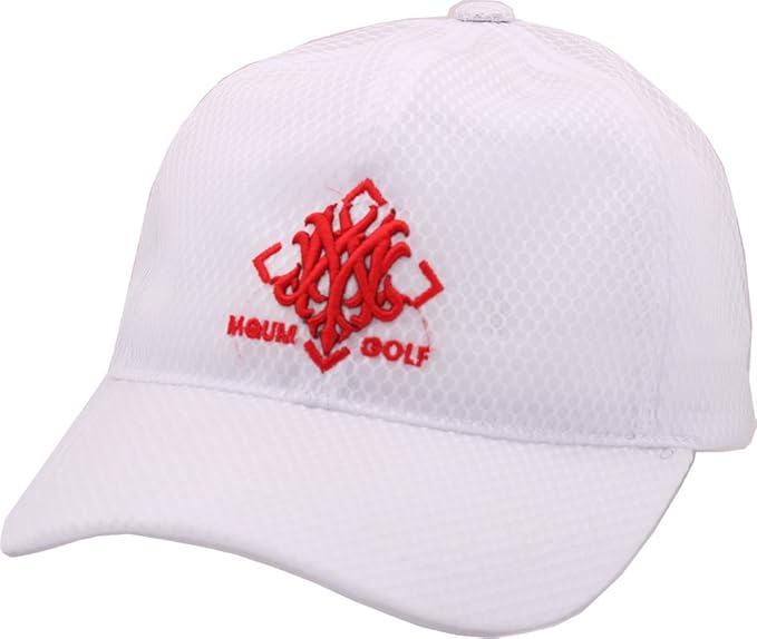 sujii Diamond Mesh Golf Hat Baseball Cap, XLXXL Size/White at Amazon