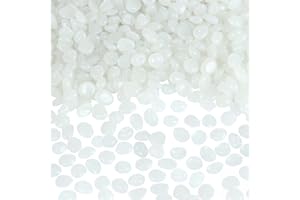 OUN NANA Glow in The Dark Rocks Outdoor Decorative Stones, 1000 PCS White Glows Blue Small Luminous Pebbles for Garden Walkway Fish Tank Aquarium Planter Vase Filler