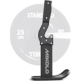 Mikolo Deadlift Jack Barbell Jack Unload 660LB Barbell Stand with No-Slip Handle for Loading &amp; Unloading Weight Plates for Deadlift Exercise, Weight Training