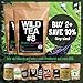 Organic Green Tea with Jasmine, Wild Tea #8 Premium Loose Leaf Green Jasmine Tea (8 ounce)