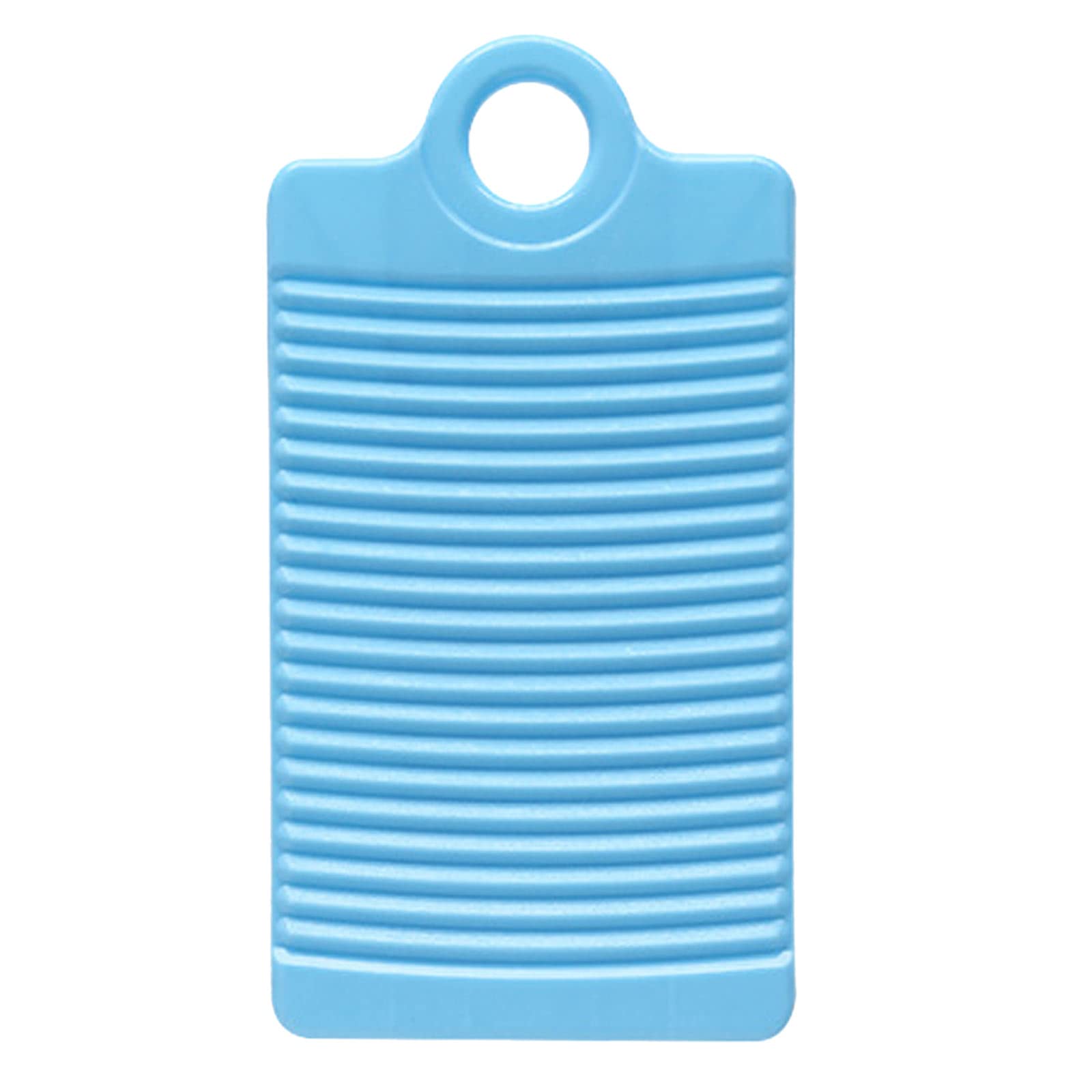 MAOYE Mini Washing Board Plastic Washing Board for Kids Shirts Washing File (Blue)