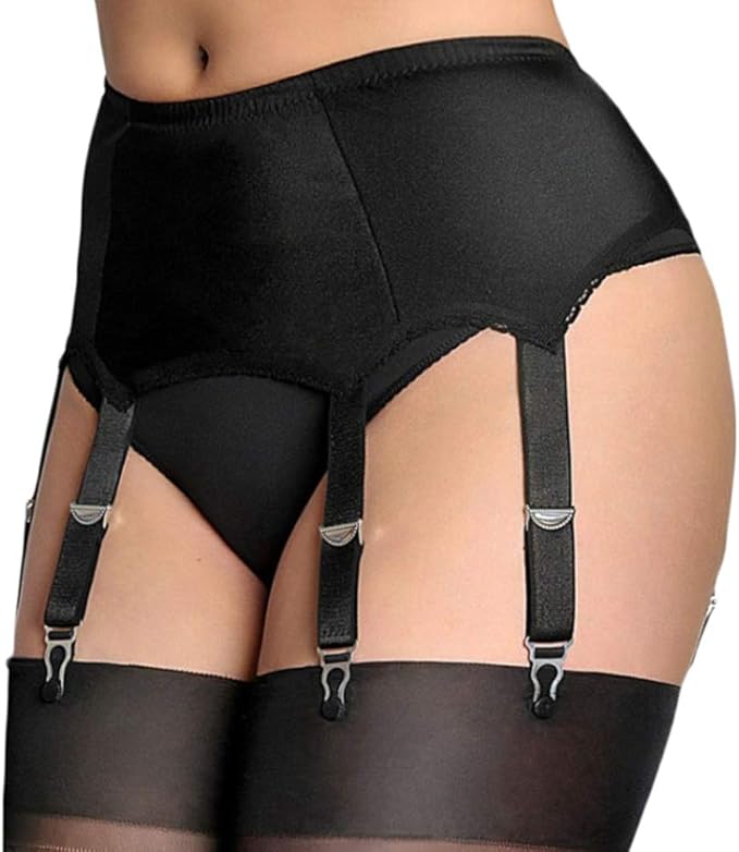 6 strap suspender belt