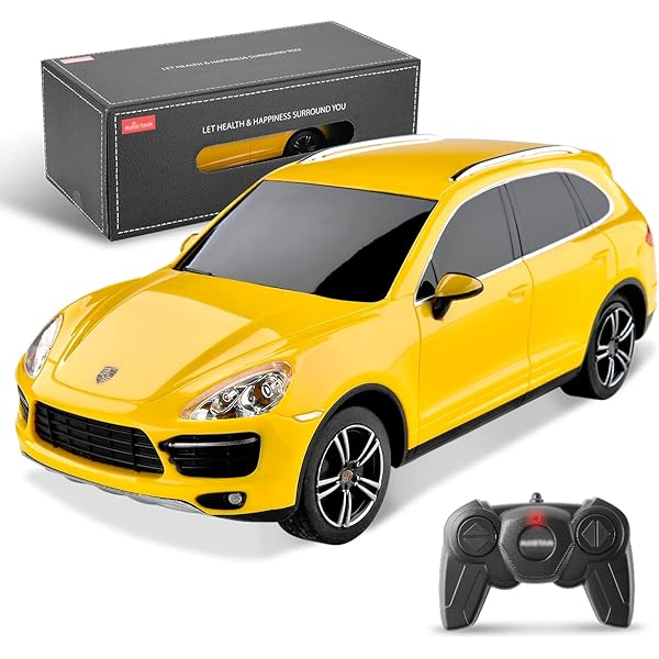 Amazon Com Porsche 遙控車 官方授權保時捷cayenne Turbo S 玩具車 Bezgar 1 24 保時捷rc 汽車模型車禮物 適合男孩 女孩 青少年和成人 白色 玩具和遊戲