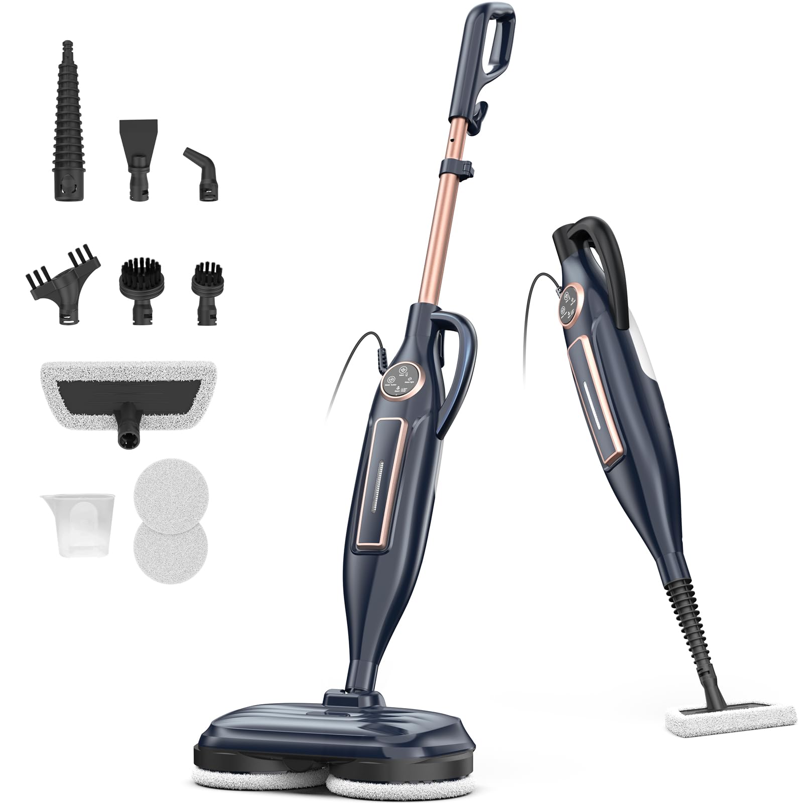 Photo 1 of ****FOR PARTS ONLY*****
DEVOAC VM6 Scrubbing Steam Mop with Rotating Mop Pads, 10 in 1 Steam Mop, Lightweight Spin Mop & 3 Steam Modes for Hard Floor Laminate Marble Floors
