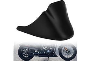 VG MOTO Motorcycle Front Spoiler Chin Fairing Lower Mudguard Air Dam Matte Black Cover with Mounting Bracket Replacement for Harley Sportster Iron XL 883 XL1200 2004-2014