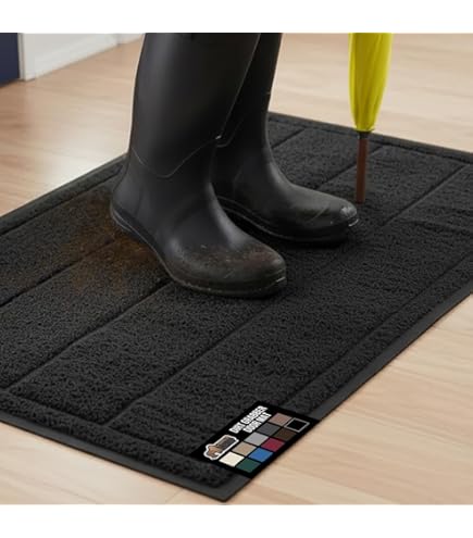 Amazon.com: GORILLA GRIP Dirt Grabber Door Mat Durable Mesh for