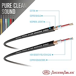 AxcessAbles 1/4" TRS to 1/4" TRS Balanced Stereo