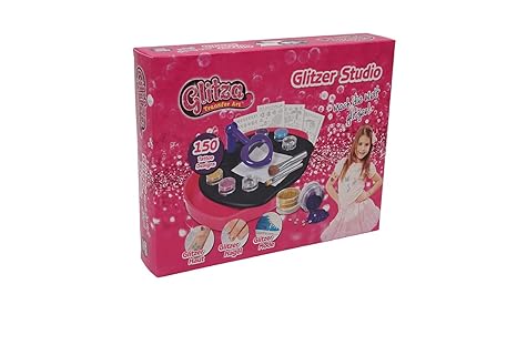 Knorrtoys GL7517 - Glitza, Design Studio, Glitzertattoos