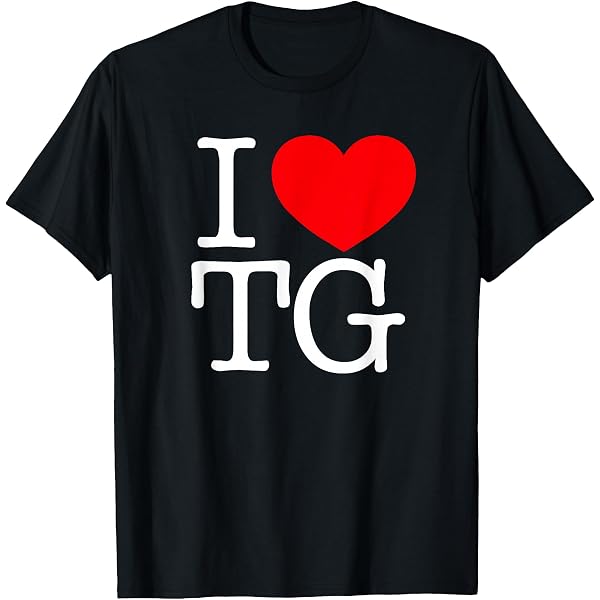 Amazon.com: I Love (Heart) PG T-Shirt : Clothing, Shoes & Jewelry