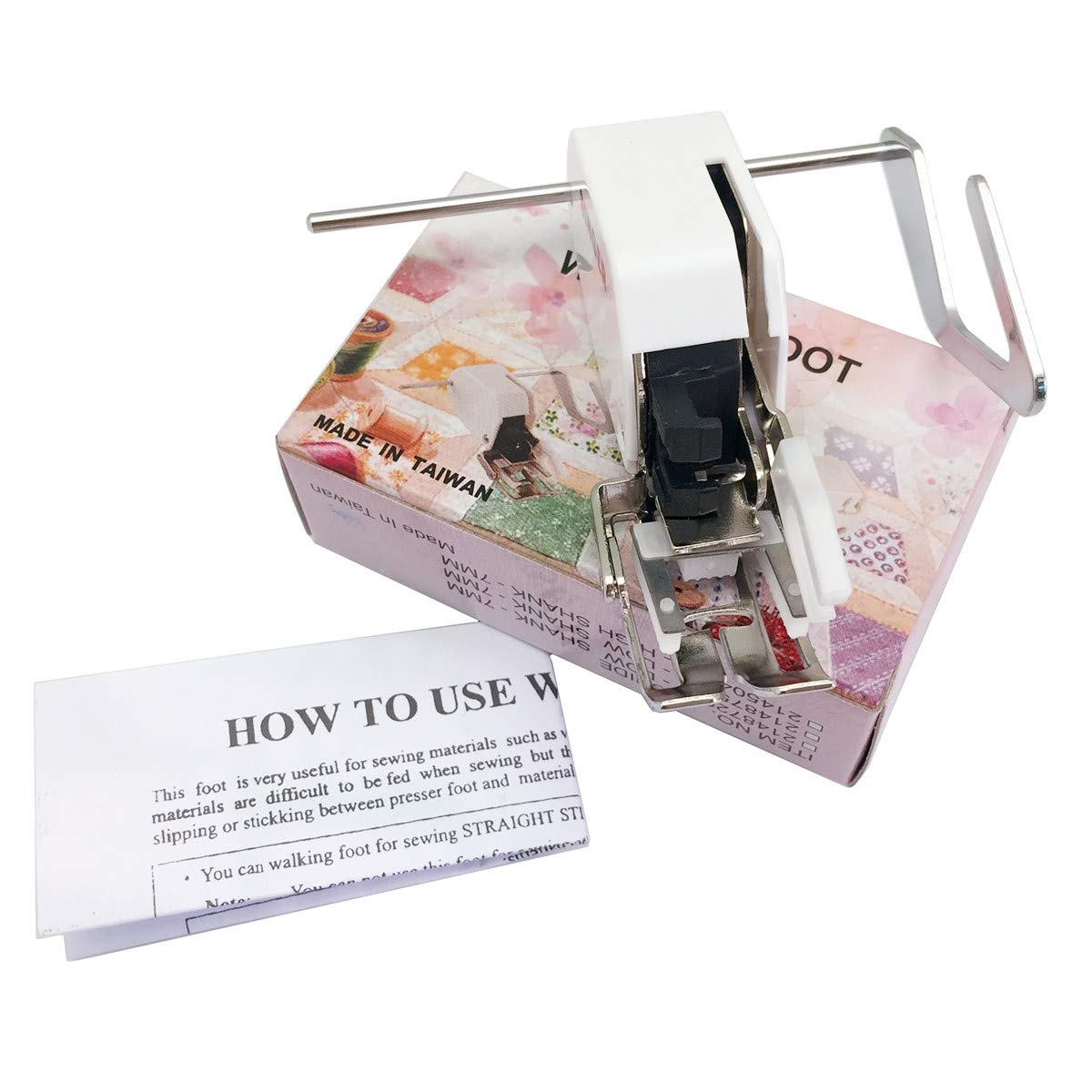 YEQIN (TM) Even Feed Walking Presser Foot #10449wsr for SINGER Quilting on Low-Shank Sewing Machines