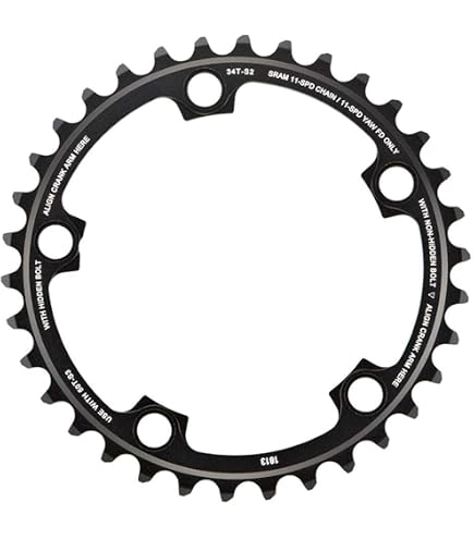SRAM RED X Glideチェーンリング 110 BCD 50/34T Amazon.com : SRAM Red Yaw Chainring 34t 110 BCD 10-Speed Aluminum