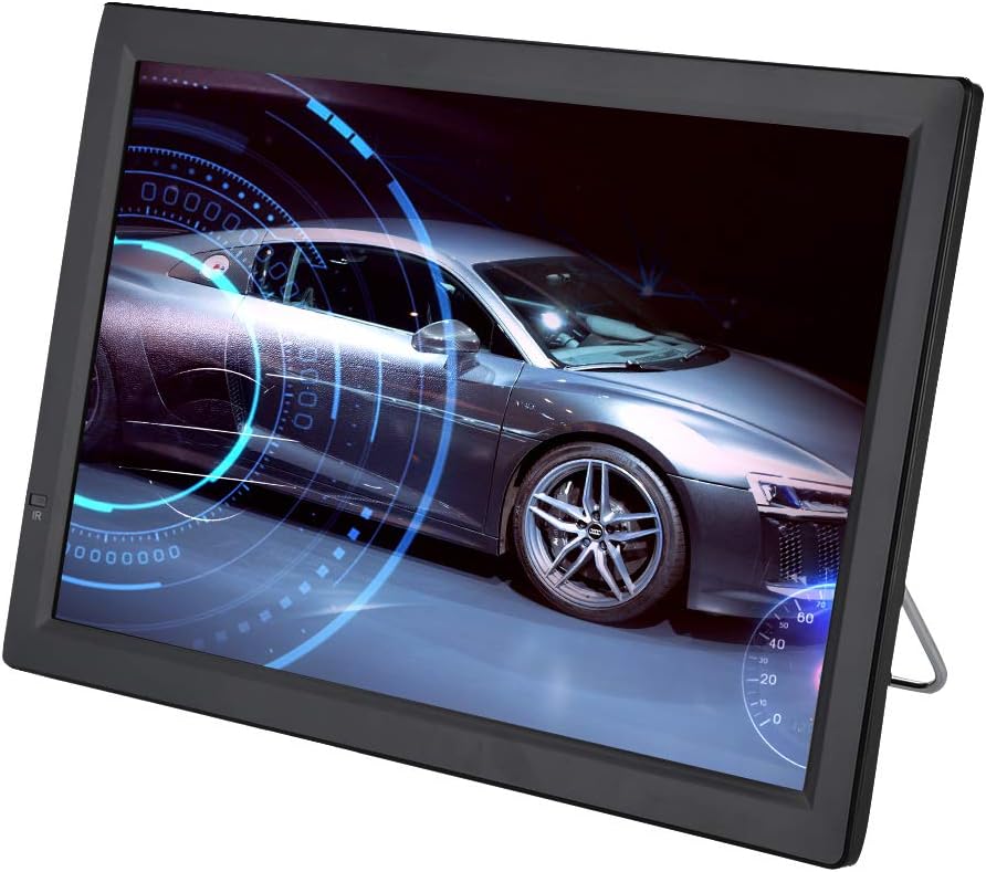 14" LED Portable Digital TV, DVB-T-T2 16:9 PVR 12V 1080P Car Digital TV Television Player UK