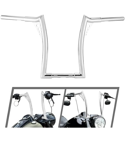 Amazon.com: Burly Brand Narrow Bottom Ape Hanger Handlebar