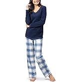 PajamaGram Fuzzy Pajamas For Women - Snuggle Fleece PJ Set For Women
