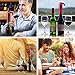Electric Wine Decanter Pump-Magnetic Triple Wine Aerating, One-Touch Aeration, Rechargeable Lithium Battery Wine Aerator Dispenser