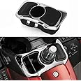 Motorcycle Glove Box Cubby with Cup Holder Fits for Honda Gold Wing GL1800/ F6B 2012-2017 Front Storage Box (Chrome)