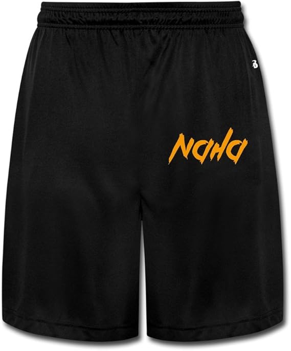 Amazon ティナ ハーフパンツ 短パン メンズ Naha 沖縄 那覇 字母柄 シンプル 簡単 ファッション メンズ Black X Large フィットネス トレーニング ショート ハーフパンツ 通販