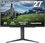LG UltraGear 27GS85Q 27 inch 1440p 200Hz IPS G-Sync FreeSync