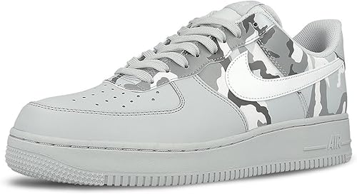 Amazon ナイキ エアフォース1 スニーカー カモフラージュ迷彩 グレー Air Force 1 07 Low Camo Pure Platinum 並行輸入品 26 5cm Us8 5 Nike ナイキ シューズ バッグ