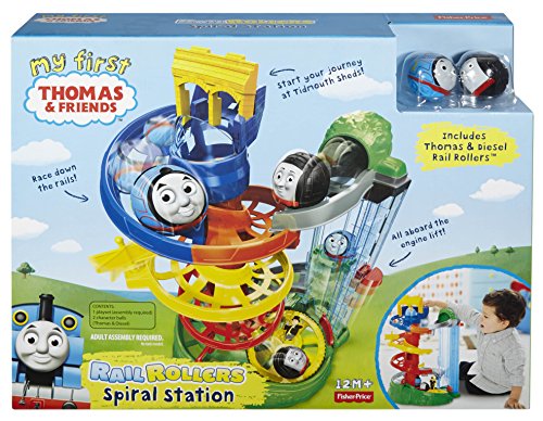 Fisher-Price My First Thomas & Friends Rail Rollers Spiral Station