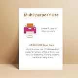 Hawksbill A4 White Card 160Gsm 50 Pack - Thick Cardstock for Printing view 7